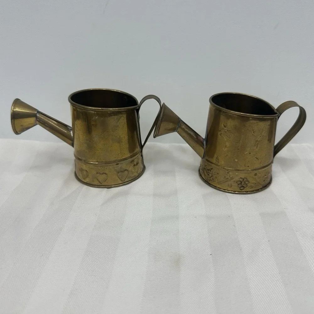 Lot 9‎ Vintage Hosley Brass 2.5